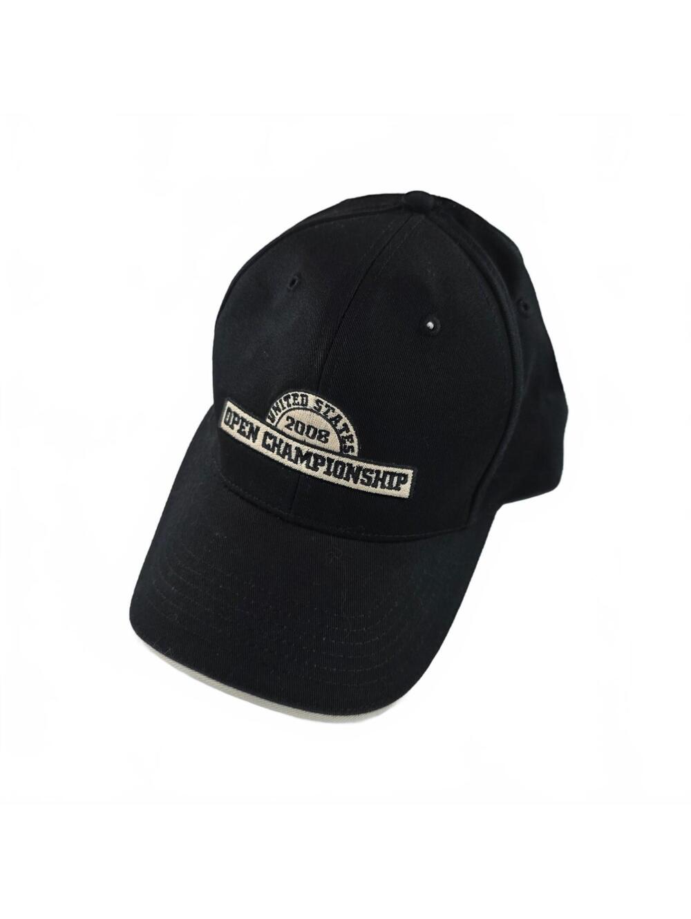 Legendary Headwear 2008 Open Championship Black Baseball Cap Adjustable NWOT